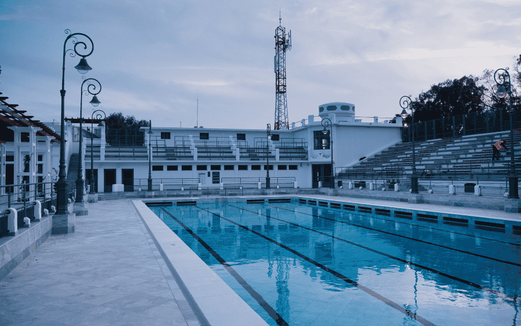 La piscine du Belvédère